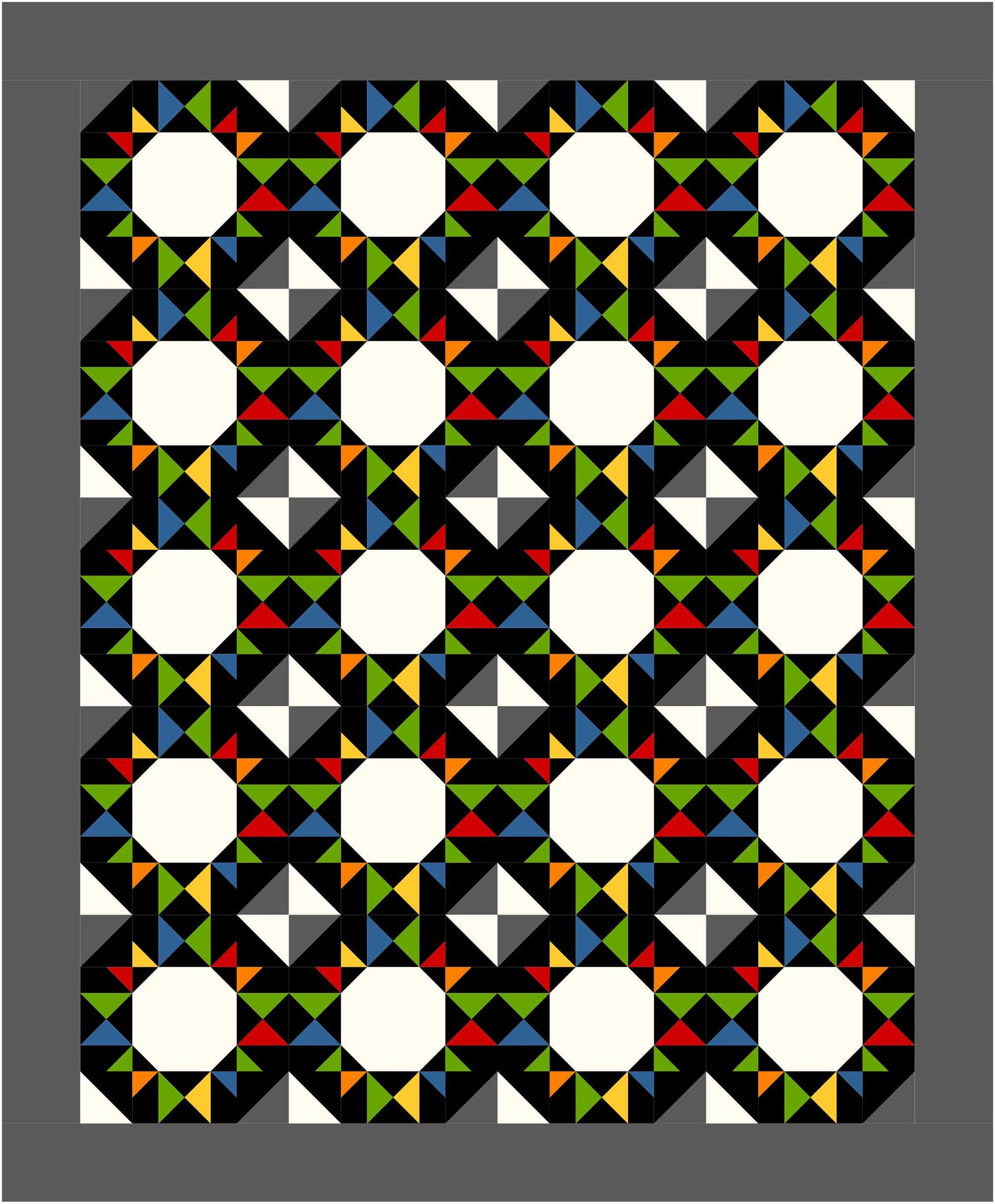 Confetti Quilt Kit - Supreme Solids Edition