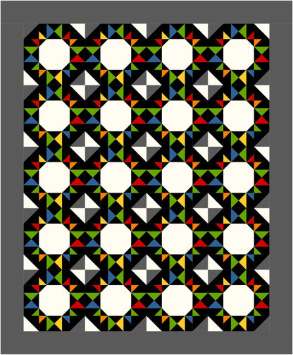 Confetti Quilt Kit - Supreme Solids Edition