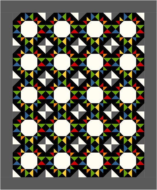 Confetti Quilt Kit - Supreme Solids Edition