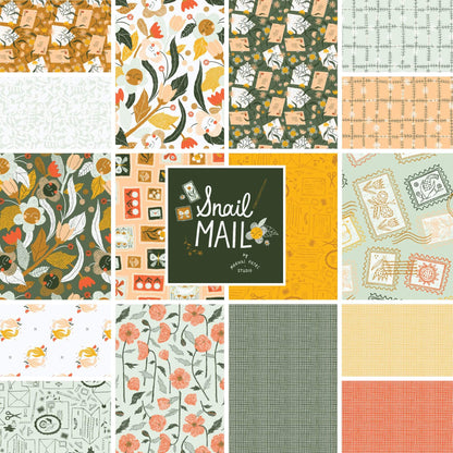 Snail Mail by Cloud9 - 10" Squares (42 Squares)