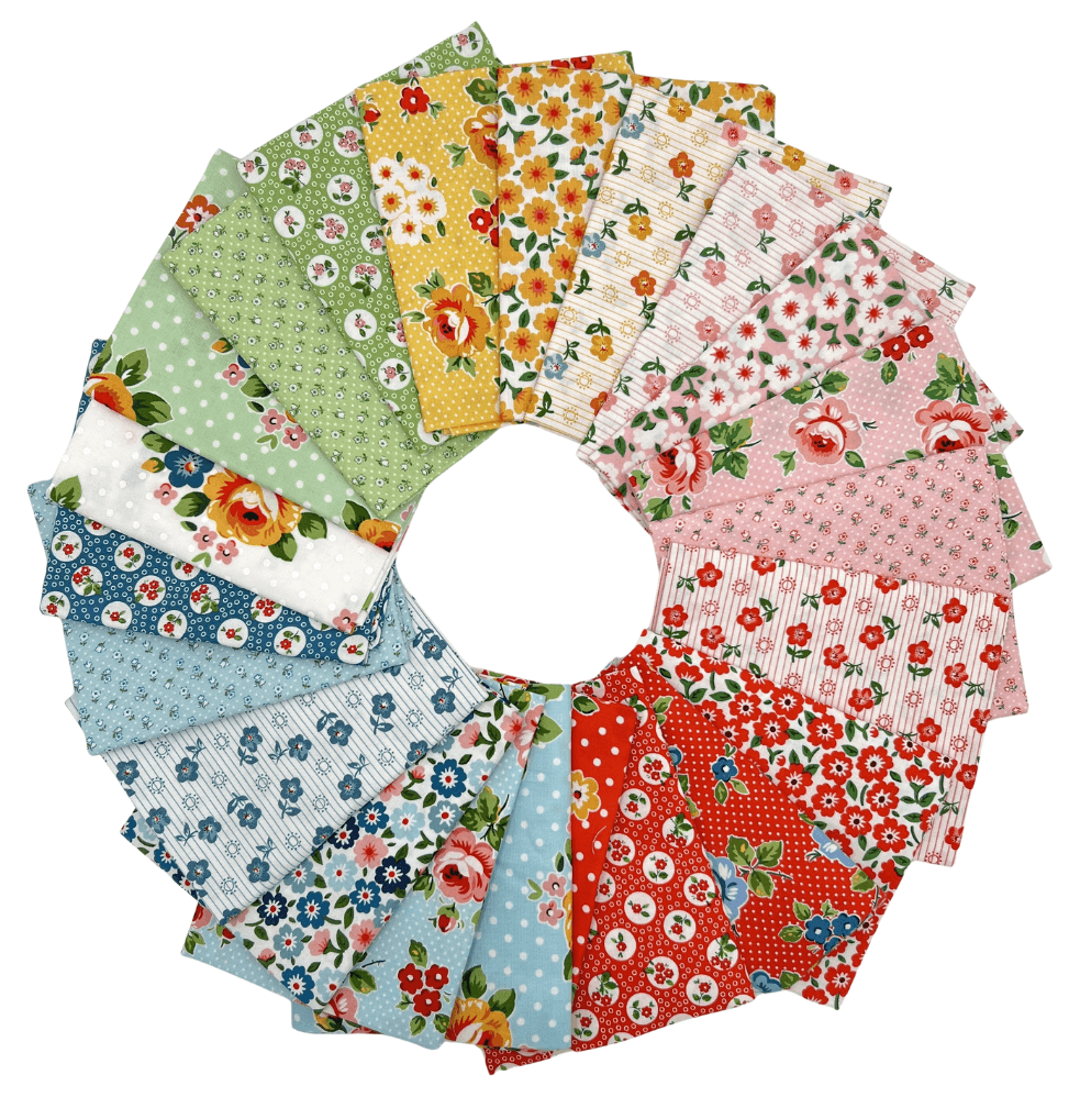 Flower Market by Poppie Cotton - Fat Quarter Bundle - 22 pack