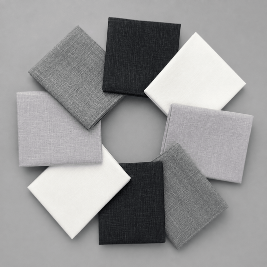 Grain of Color - Fat Quarter Bundle - 8 pack (Neutral)