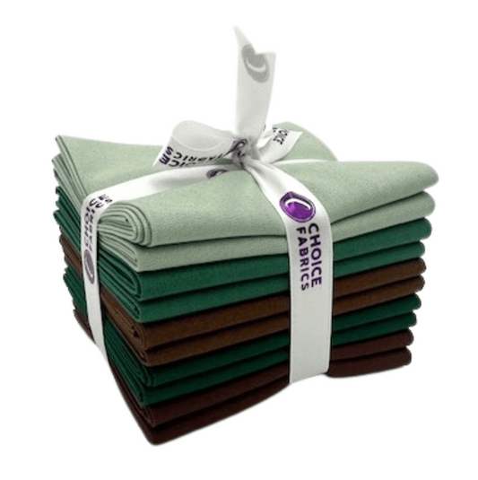 Supreme Solids - Fat Quarter Bundle - 10 pack (Outdoors)