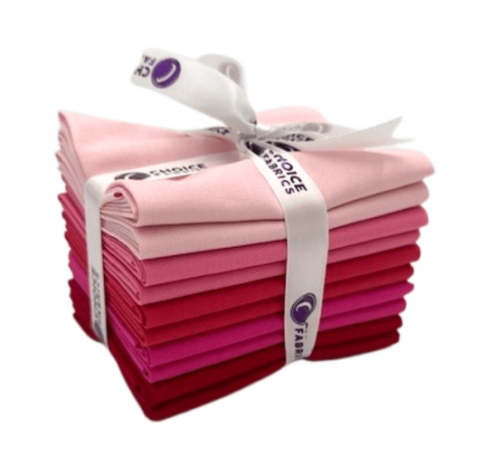 Supreme Solids - Fat Quarter Bundle - 10 pack (Love Pop)