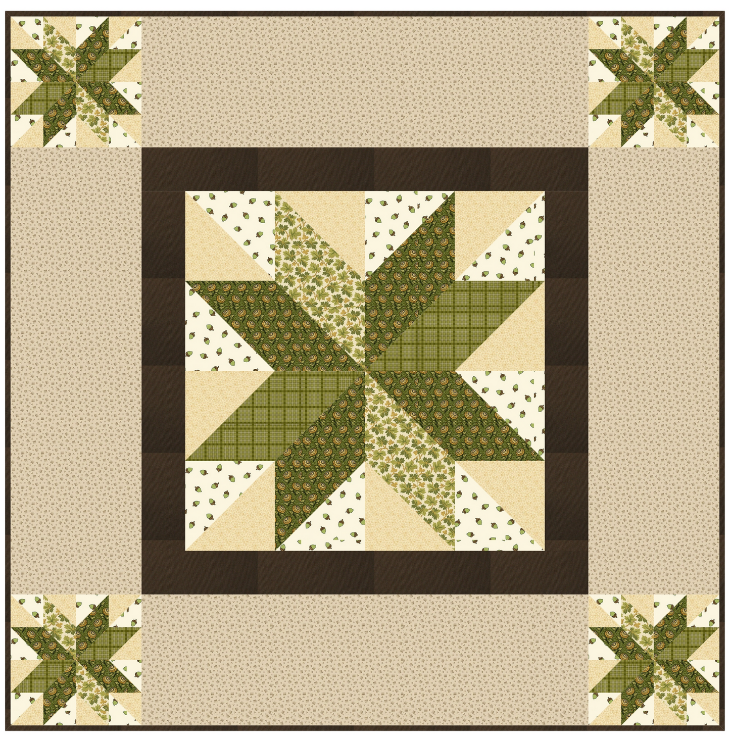 Fall Stars - Quilt Kit