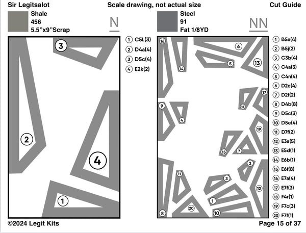 Sir Legitsalot Quilt Kit
