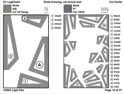Sir Legitsalot Quilt Kit
