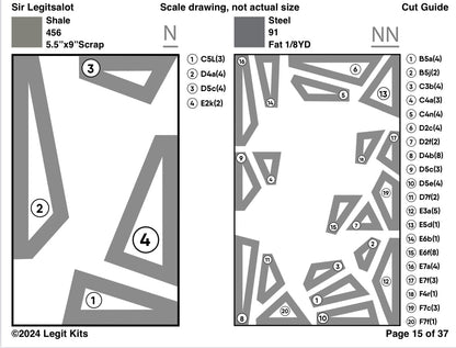 Sir Legitsalot Pattern