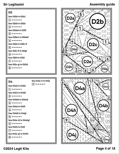 Sir Legitsalot Pattern