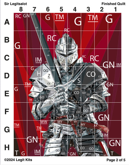 Sir Legitsalot Pattern