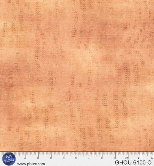 Golden Hour Orange Canvas Blender Cotton 44/45" Fabric Per Yard