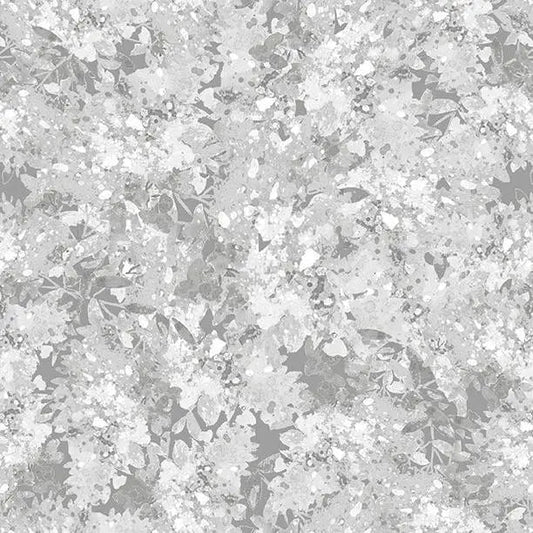 Gray Light Mirage Cotton Wideback Fabric per yard