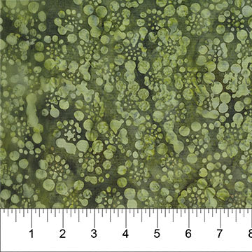 Green Bubble Cluster Bubble Pop 83705-77 Cotton 44/45 Fabric Per Yard