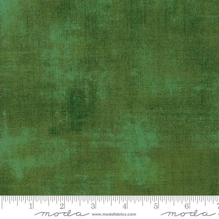 Green Grunge Basics Pine - 44/45" Per Yard