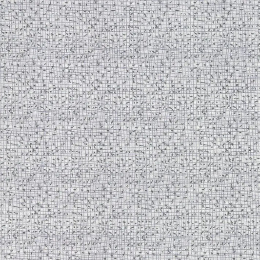Grey Heather Thatched Cotton Wideback Fabric per yard