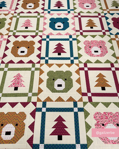 Grizzly Grove Quilt Pattern