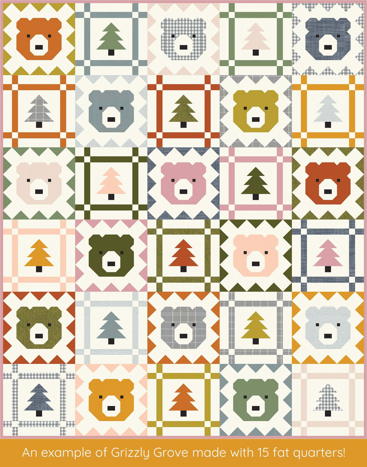 Grizzly Grove Quilt Pattern