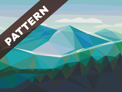 Hazy Hills East Pattern (CONFETTI)
