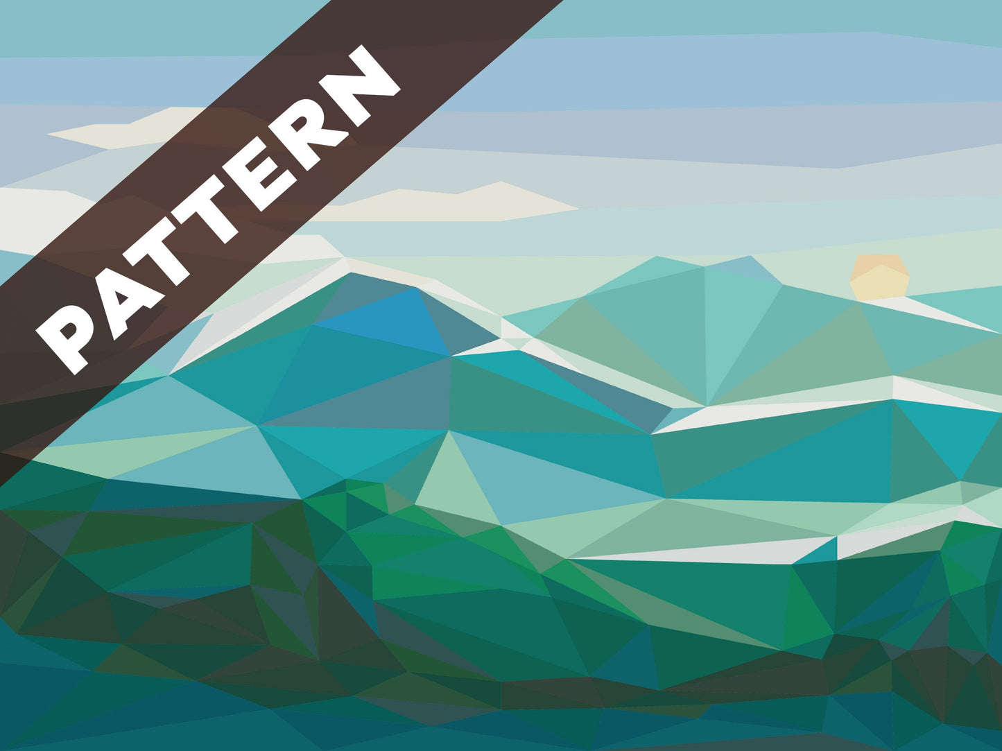 Hazy Hills West Pattern (CONFETTI)