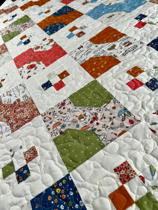 Vintage Bows Quilt Pattern - Paper Pattern