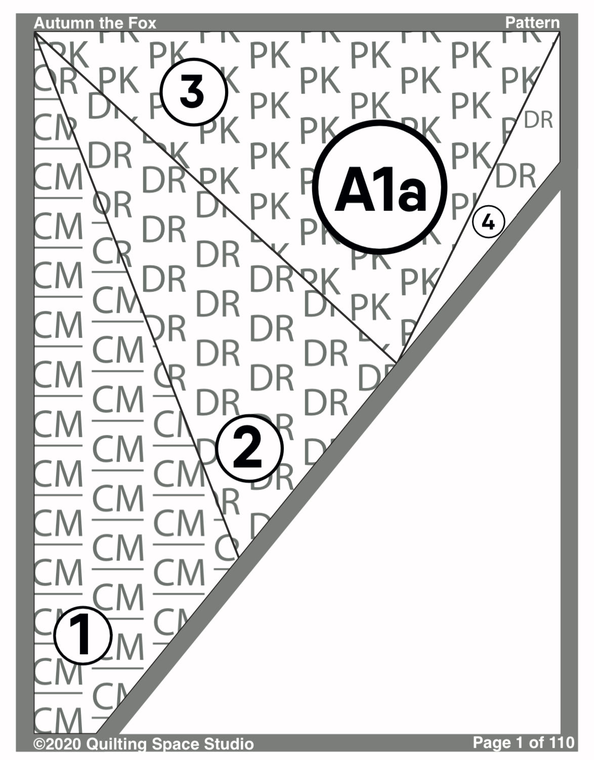 Autumn the Fox Pattern