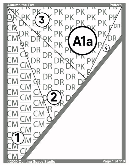 Autumn the Fox Pattern