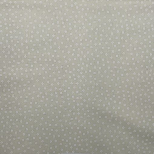 Tone on Tone 108" Supreme Backings - White on Cream - Dots