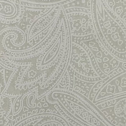 Tone on Tone 108" Supreme Backings - White on Cream - Paisley