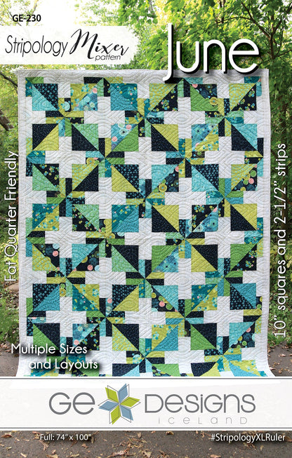 June - Stripology Mixer Pattern 230