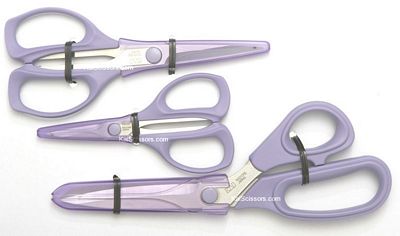KAI Serrated Patchwork Scissors 3-Piece Set
