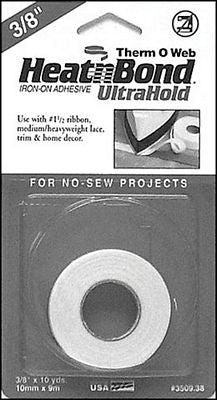 HeatnBond UltraHold Fusible Tape 3/8 in x 10 yd