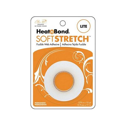 HeatnBond Soft Stretch Lite Fusible Tape 5/8 in x 10 yd