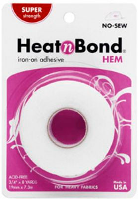 HeatnBond Super Weight Hem Tape 3/4 in x 8 yd
