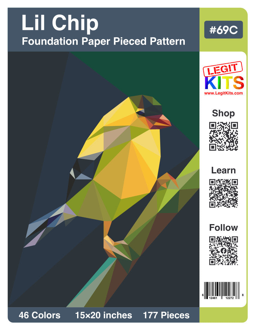 Lil Chip Quilt Kit (CONFETTI)