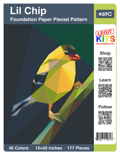 Lil Chip Quilt Kit (CONFETTI)