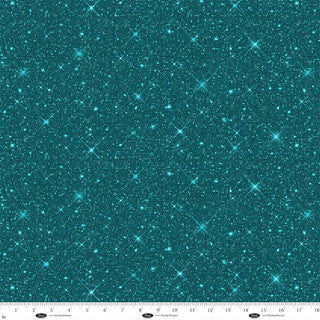 Luminosity 118" Teal Cotton Wideback Fabric per yard