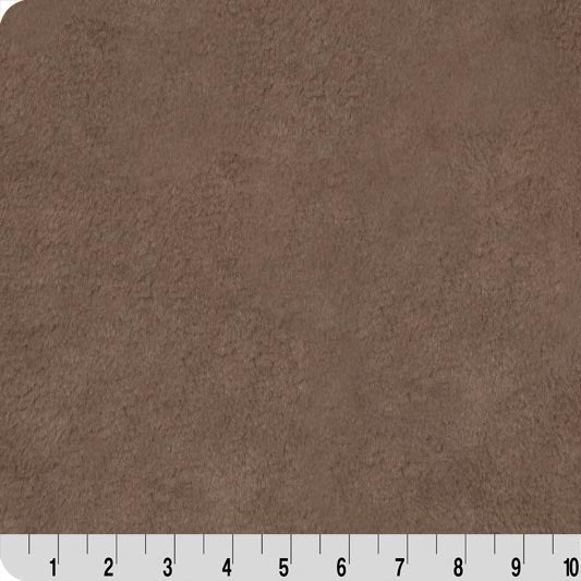 Luxe Cuddle Bunny Lush Truffle 58"/60" Fabric per yard