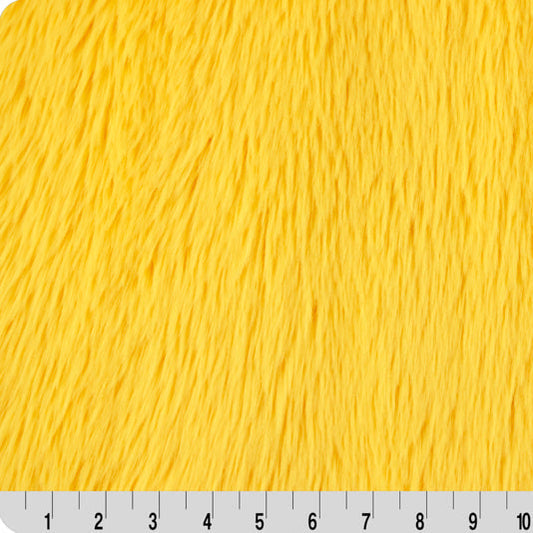 Luxe Cuddle Dreamy Yellow 58"/60" Fabric per yard