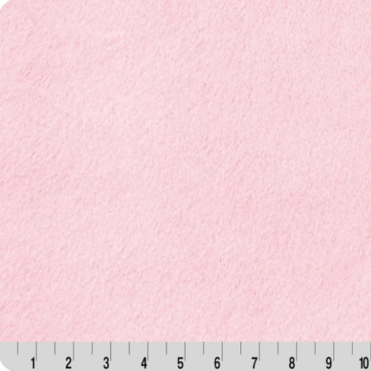 Luxe Cuddle Encore Baby Pink 58"/60" Fabric per yard