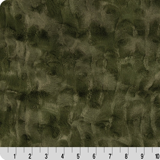 Luxe Cuddle Luna Loden 58" - 60" Fabric per yard