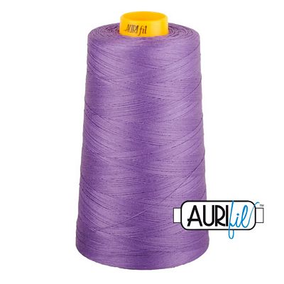 Aurifil Mako 40 wt 3-Ply Cotton Thread 3,280 yd Cone - Dusty Lavender