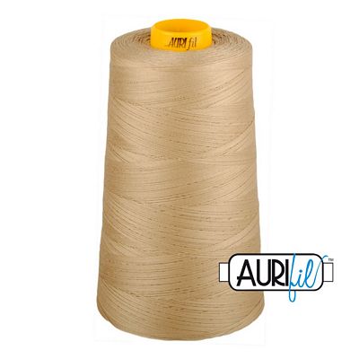 Aurifil Mako 40 wt 3-Ply Cotton Thread 3,280 yd Cone - Sand