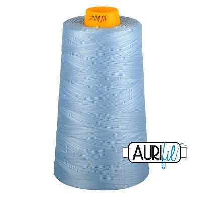 Aurifil Mako 40 wt 3-Ply Cotton Thread 3,280 yd Cone - Light Robin's Egg