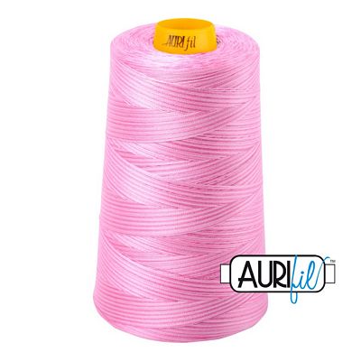 Aurifil Mako 40 wt 3-Ply Cotton Thread 3,280 yd Cone - Bubblegum