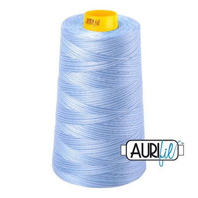 Aurifil Mako 40 wt 3-Ply Cotton Thread 3,280 yd Cone - Stone Wash Denim