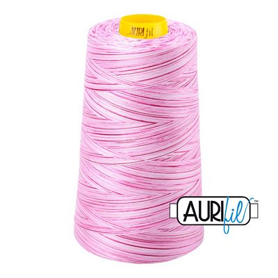 Aurifil Mako 40 wt 3-Ply Cotton Thread 3,280 yd Cone - Pink Taffy