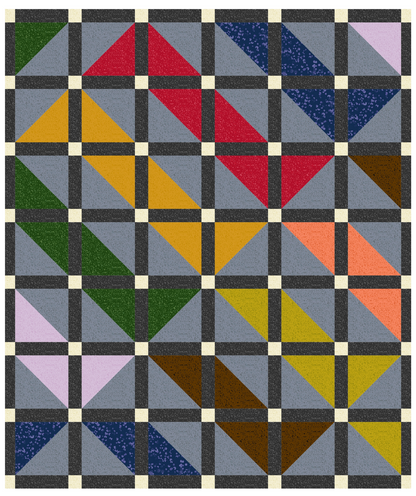 Color Box - Quilt Kit