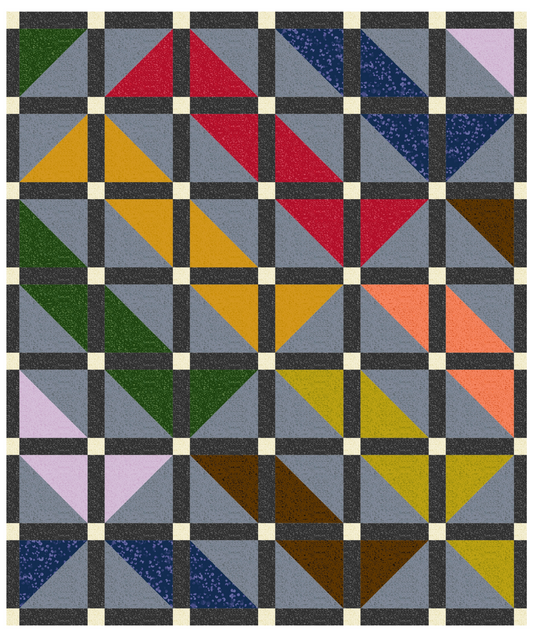 Color Box - Quilt Kit