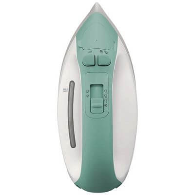 Panasonic Compact Cordless Steam Iron with Charging Station and Carry Case - Green