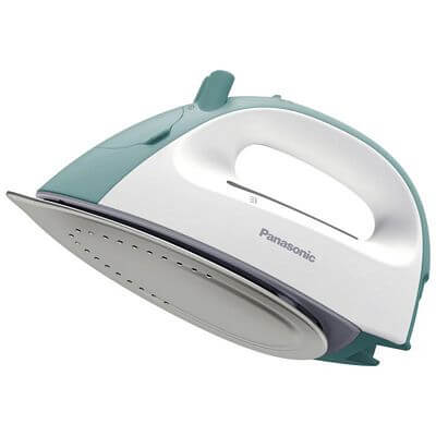 Panasonic Compact Cordless Steam Iron with Charging Station and Carry Case - Green